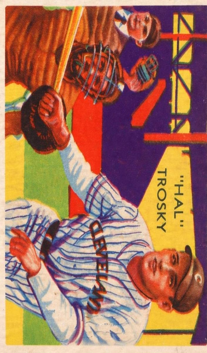 1935 Diamond Stars Baseball Hal Trosky #70 SGC 5
