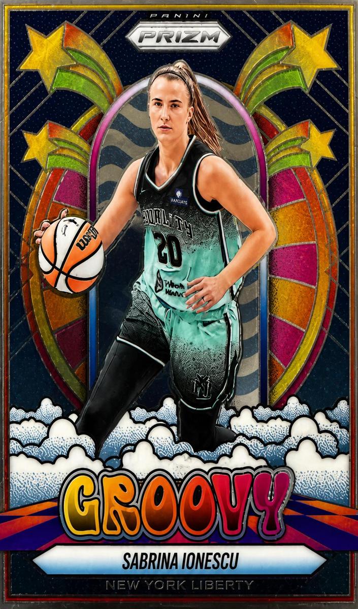 2025 Panini Prizm WNBA Basketball Sabrina Ionescu #9