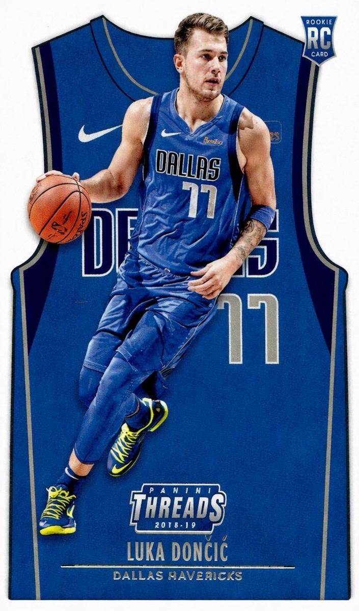 2018 Panini Threads Basketball Luka Doncic #141 PSA 10