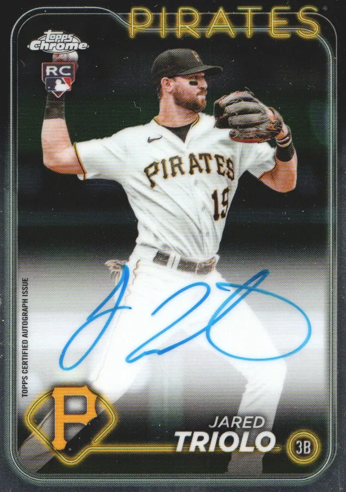 2024 Topps Chrome Baseball Jared Triolo #RA-JTR SGC 10