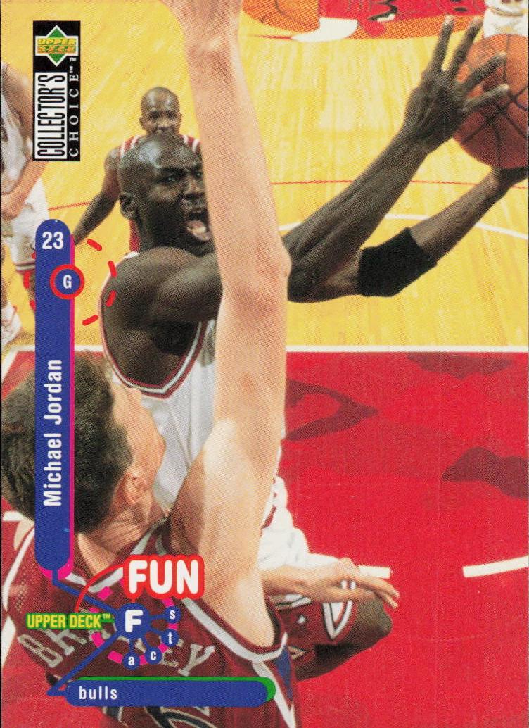 1995 Upper Deck Collector's Choice Basketball Michael Jordan #169 PSA 10