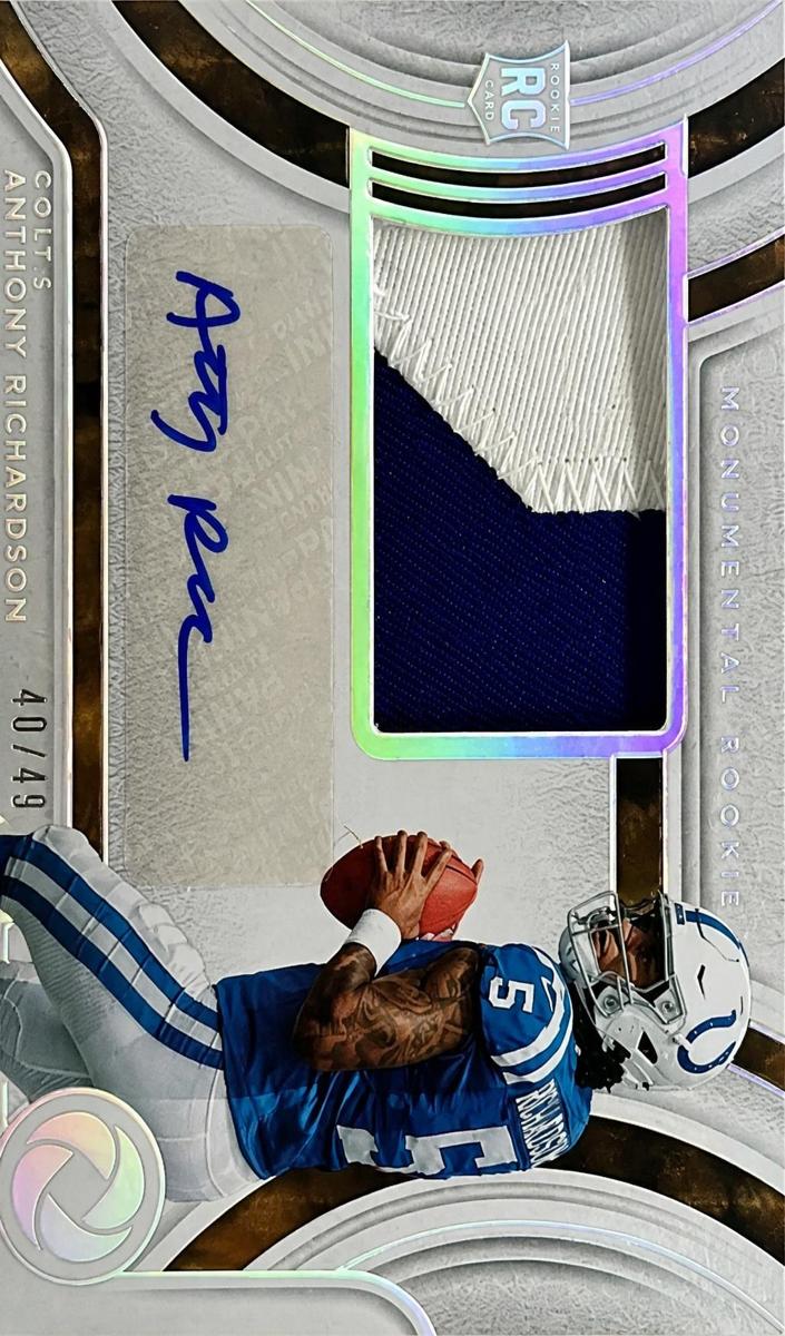 2023 Panini Gold Standard Football Anthony Richardson #NR-11