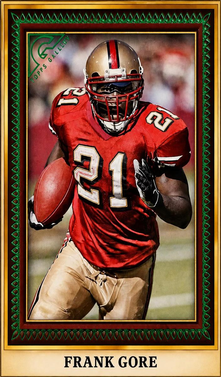 2023 Topps Composite Football Green Frank Gore #PG-14