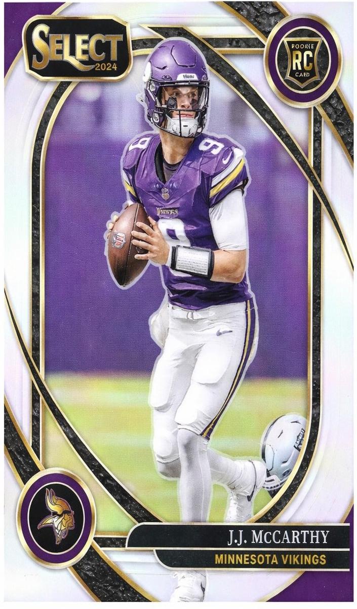 2024 Panini Select Football Silver J.J. McCarthy #246 PSA 10