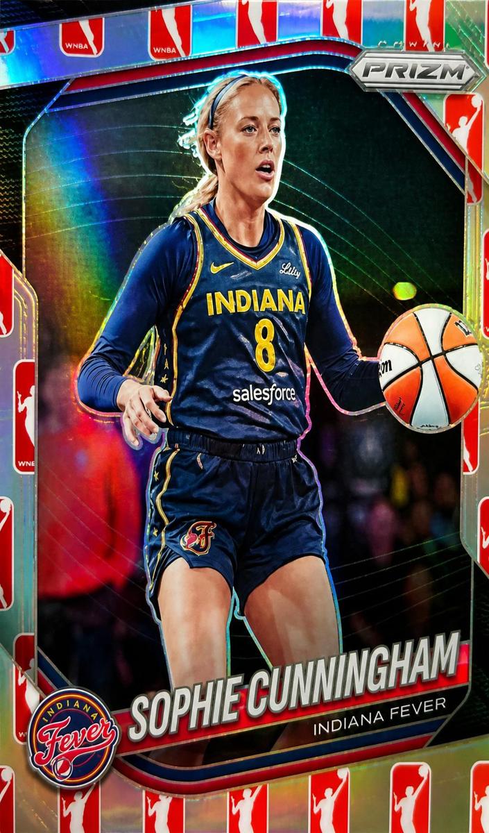 2025 Panini Prizm WNBA Basketball WNBA Logo Sophie Cunningham #63