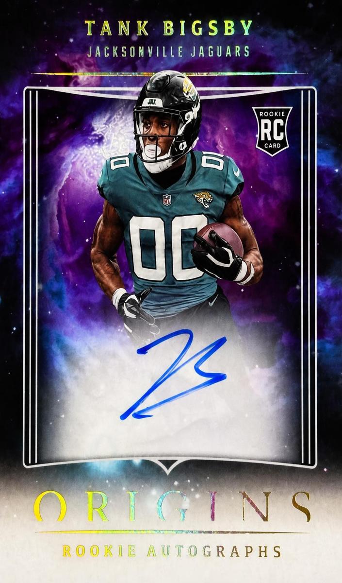 2023 Panini Origins Football Tank Bigsby #RATBI PSA 8