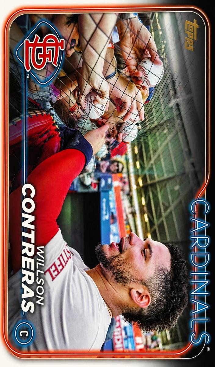 2024 Topps Baseball Golden Mirror Willson Contreras #296