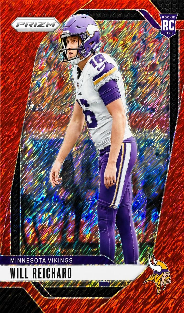 2024 Panini Prizm Football Red Shimmer Will Reichard #396