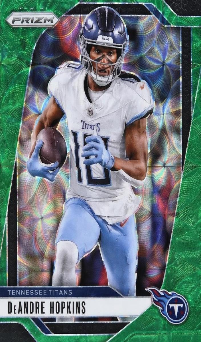 2024 Panini Prizm Football Green Scope DeAndre Hopkins #279