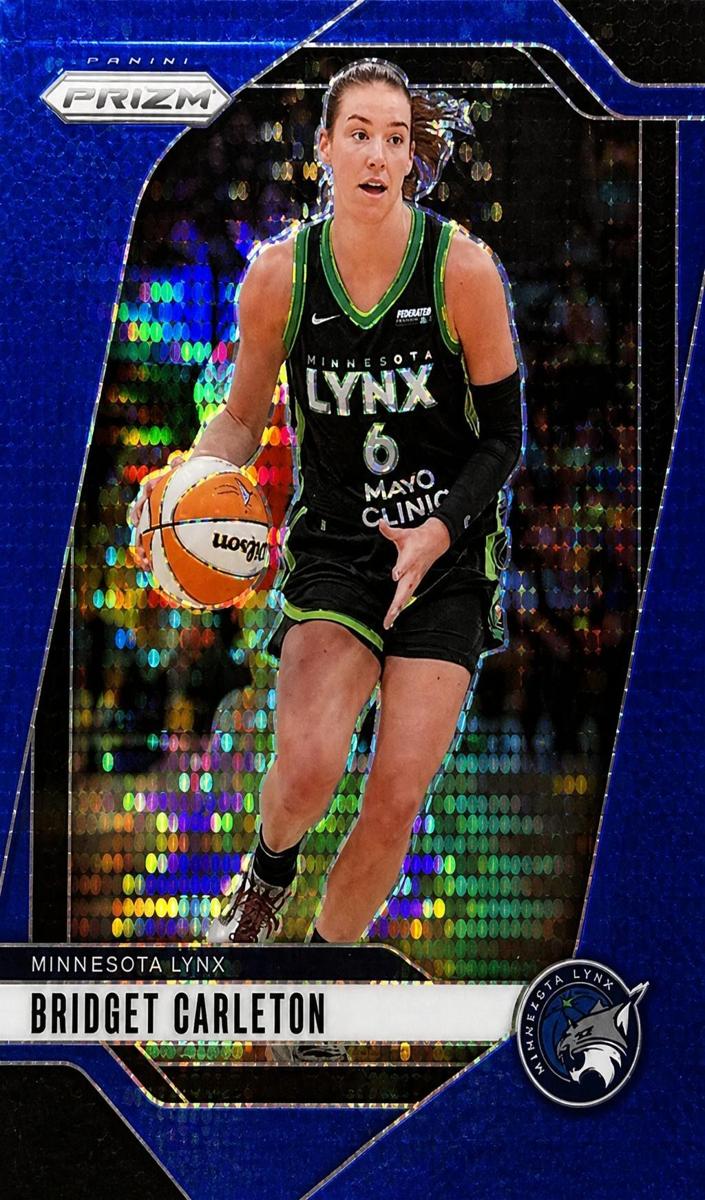2024 Panini Prizm WNBA Basketball Blue Pulsar Bridget Carleton #138