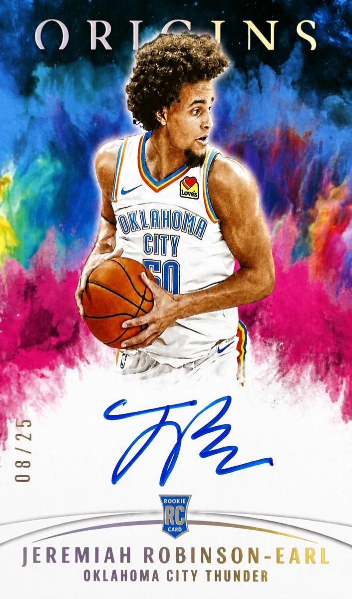 2021 Panini Origins Basketball Pink Jeremiah Robinson-Earl #RA-JER