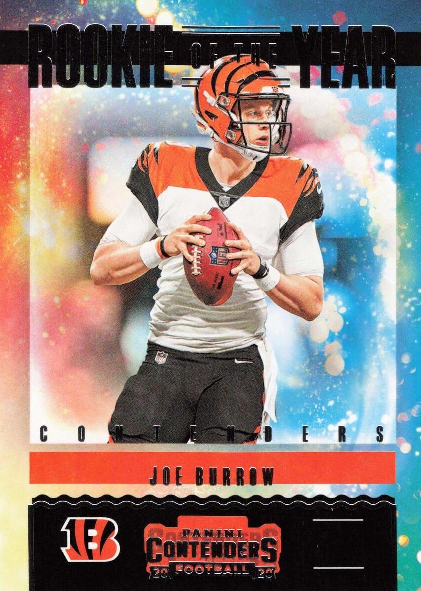 2020 Panini Contenders Football Joe Burrow #RY-JBU PSA 10