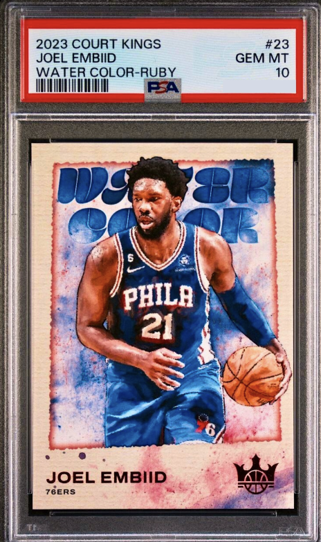 2023 Panini Court Kings Basketball Ruby Joel Embiid #23
