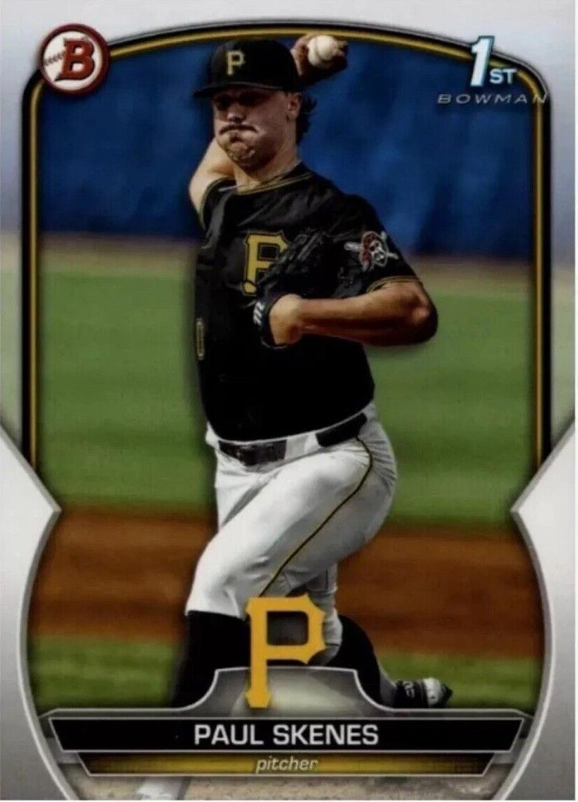 2023 Bowman Draft Baseball Paul Skenes #BD-14 PSA 10