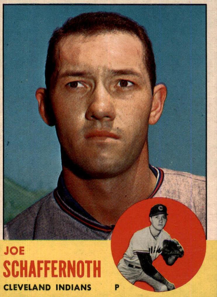 1963 Topps Baseball Joe Schaffernoth #463