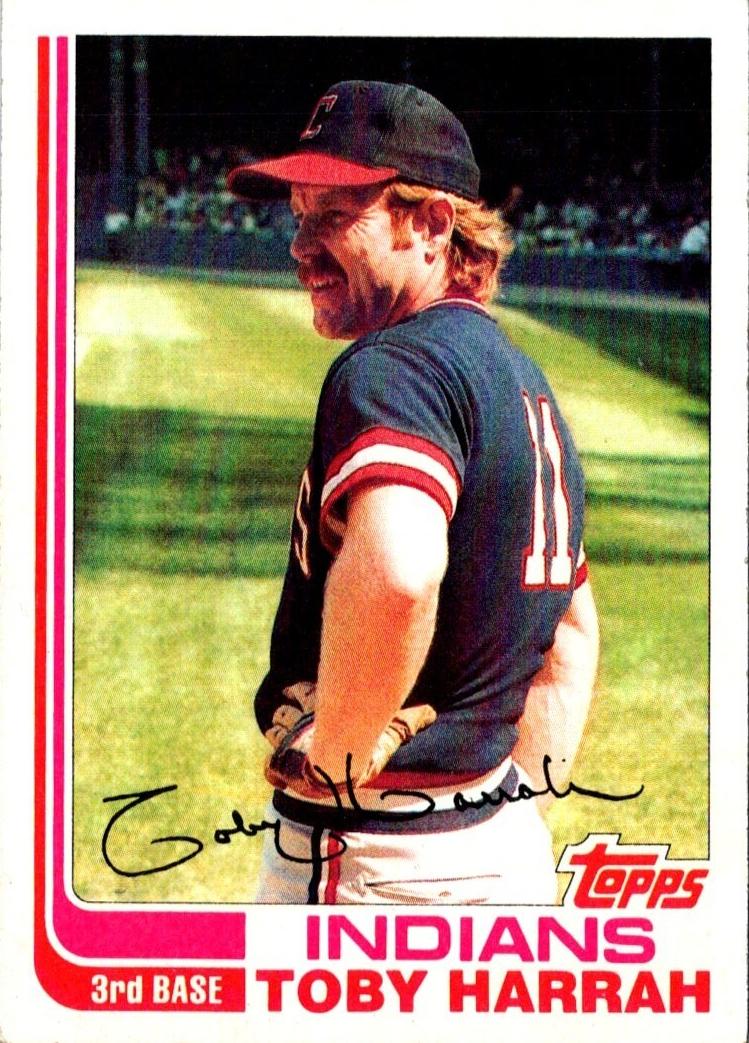1982 Topps Baseball Toby Harrah #532 PSA 9