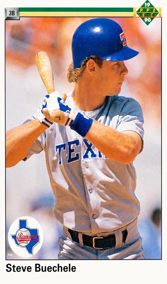 1990 Upper Deck Baseball Steve Buechele #685
