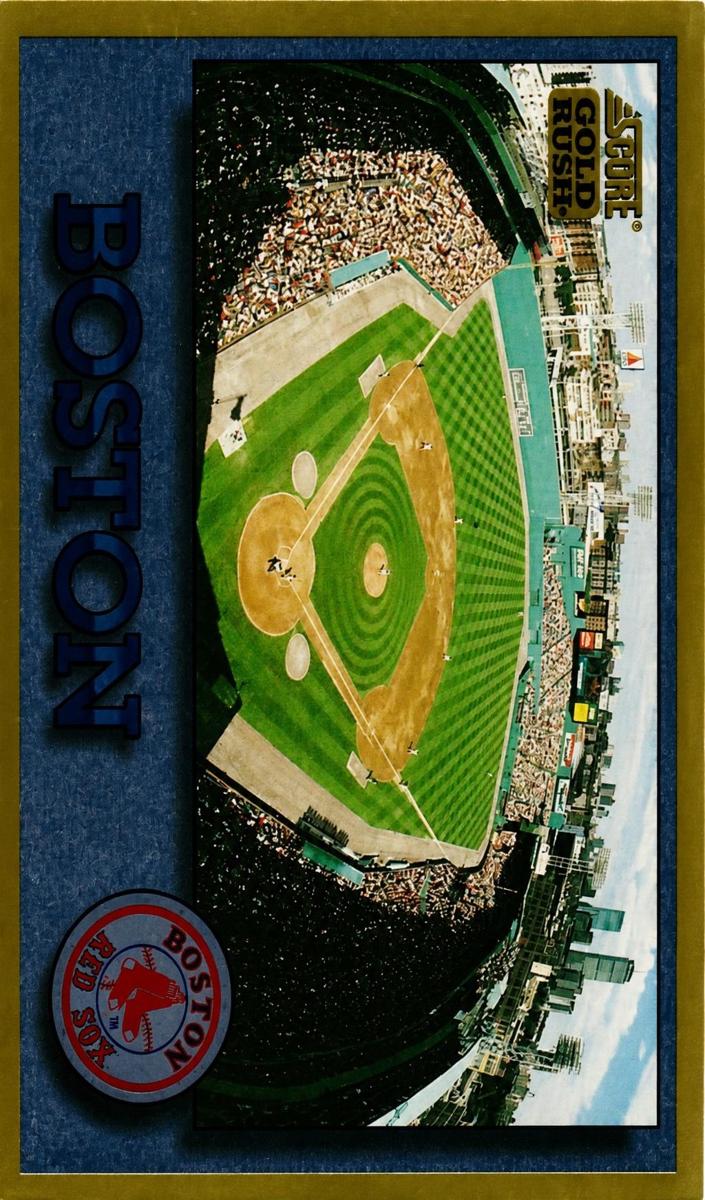1994 Score Baseball Gold Rush Fenway Park #318 PSA 9