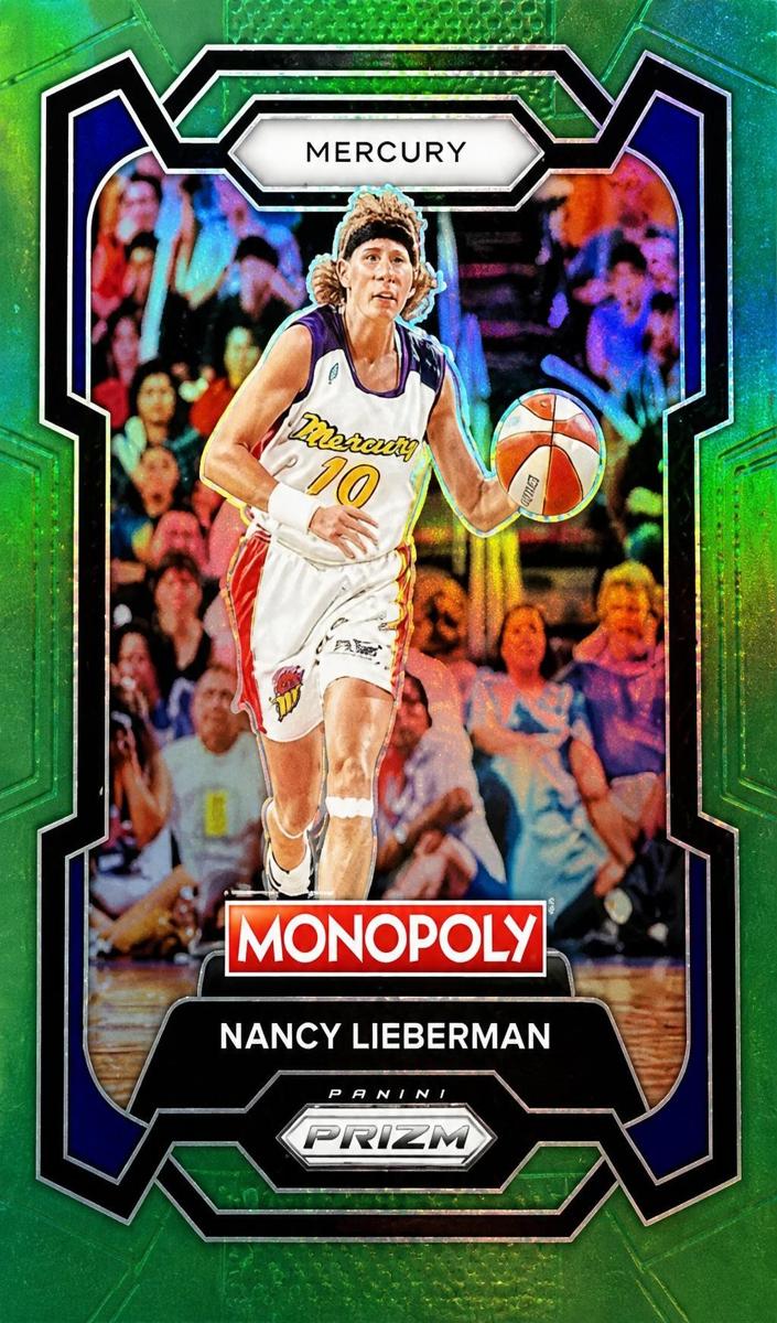 2024 Panini Prizm Monopoly WNBA Basketball Green Nancy Lieberman #27