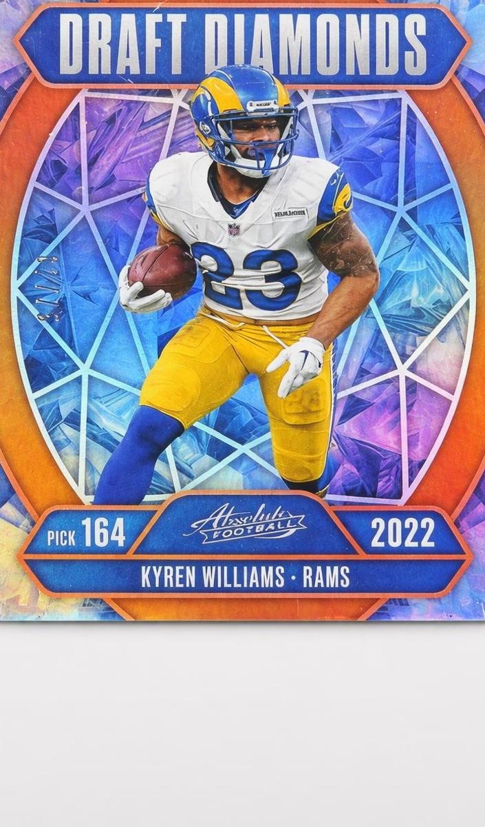 2025 Panini Absolute Football Spectrum Orange Kyren Williams #5