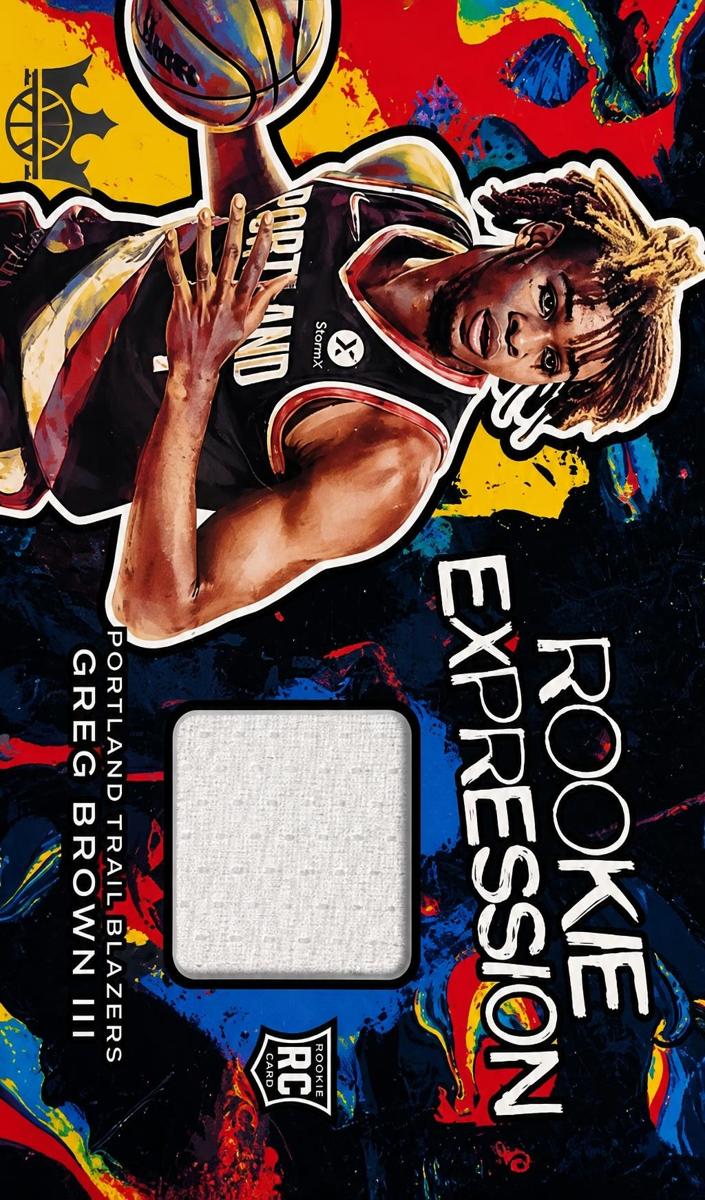 2021 Panini Court Kings Basketball Greg Brown III #REM-GBW