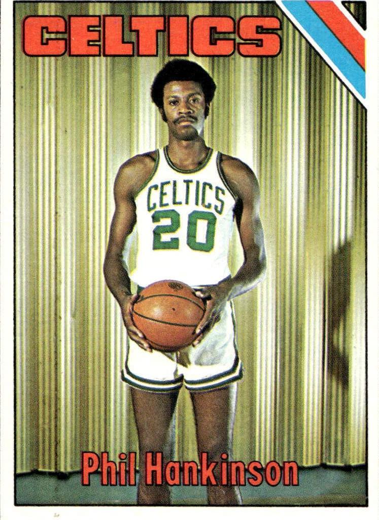 1975 Topps Basketball Phil Hankinson #153