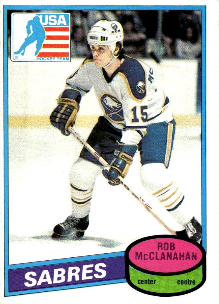 1980 O-Pee-Chee Hockey Rob Mcclanahan #232 PSA 9