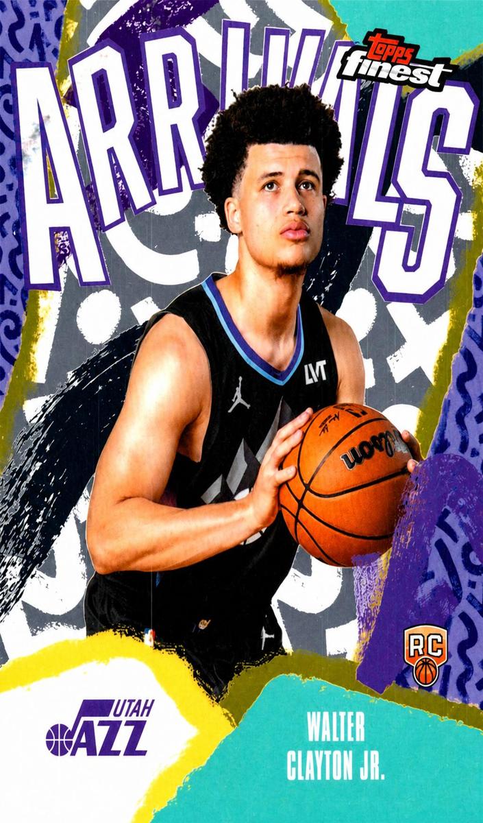 2025 Topps Finest Basketball Walter Clayton Jr. #A-18