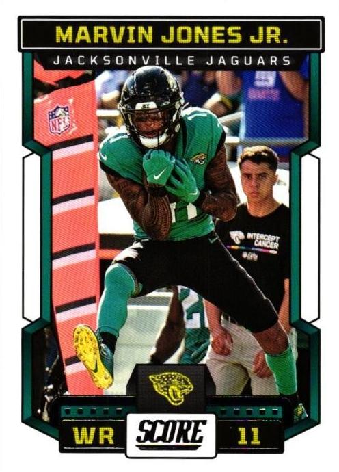 2023 Panini Score Football Marvin Jones Jr. #22