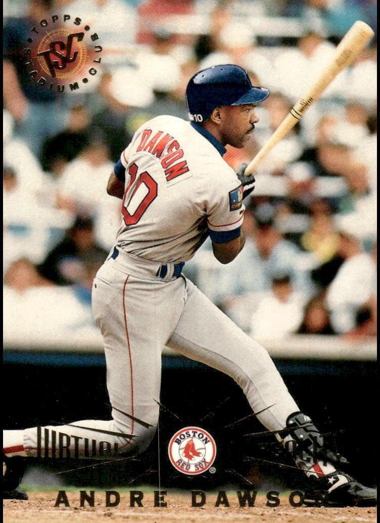 1995 Topps Stadium Club Baseball Andre Dawson #75