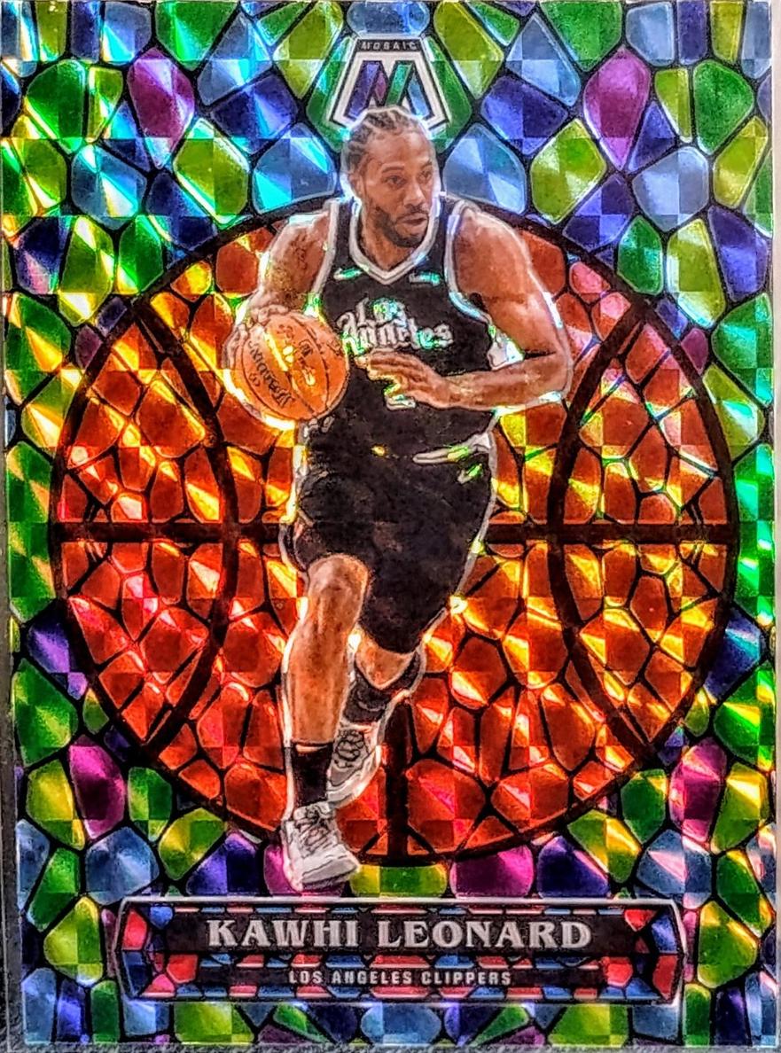 2020 Panini Mosaic Basketball Kawhi Leonard #7 PSA 9