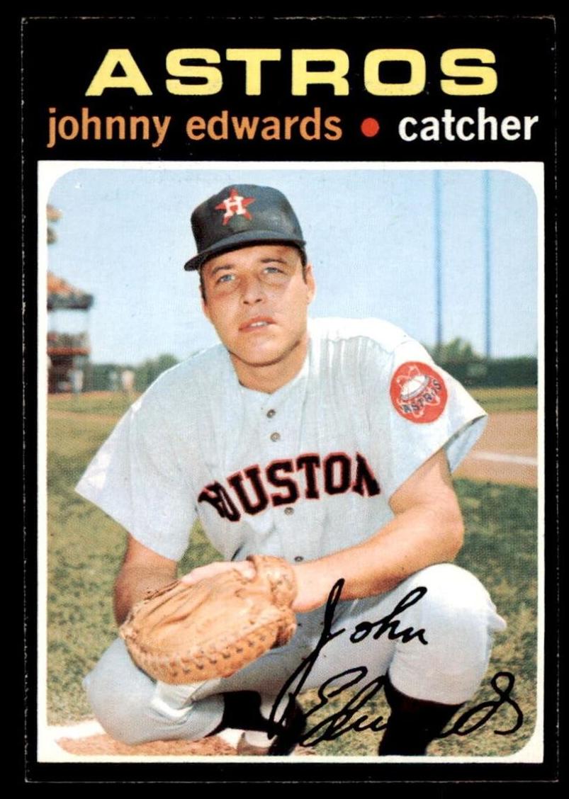 1971 Topps Baseball Johnny Edwards #44