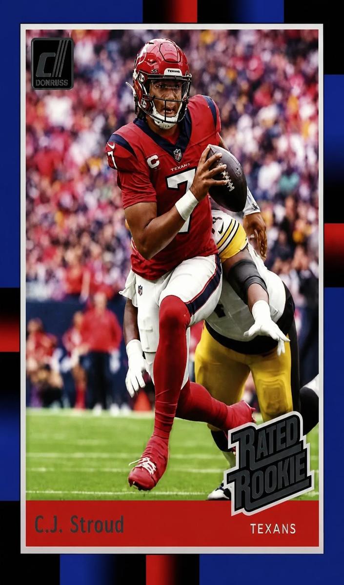 2023 Panini Clearly Donruss Football C.J. Stroud #2 PSA 8.5