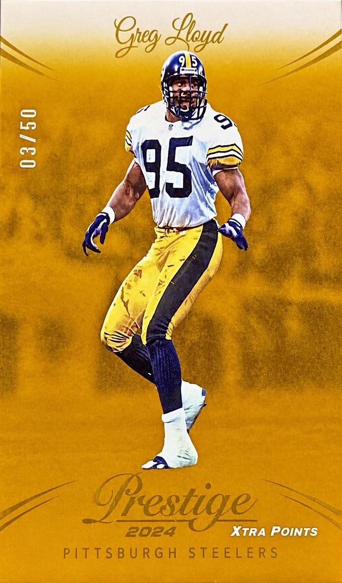2024 Panini Prestige Football Orange Xtra Points Greg Lloyd #256
