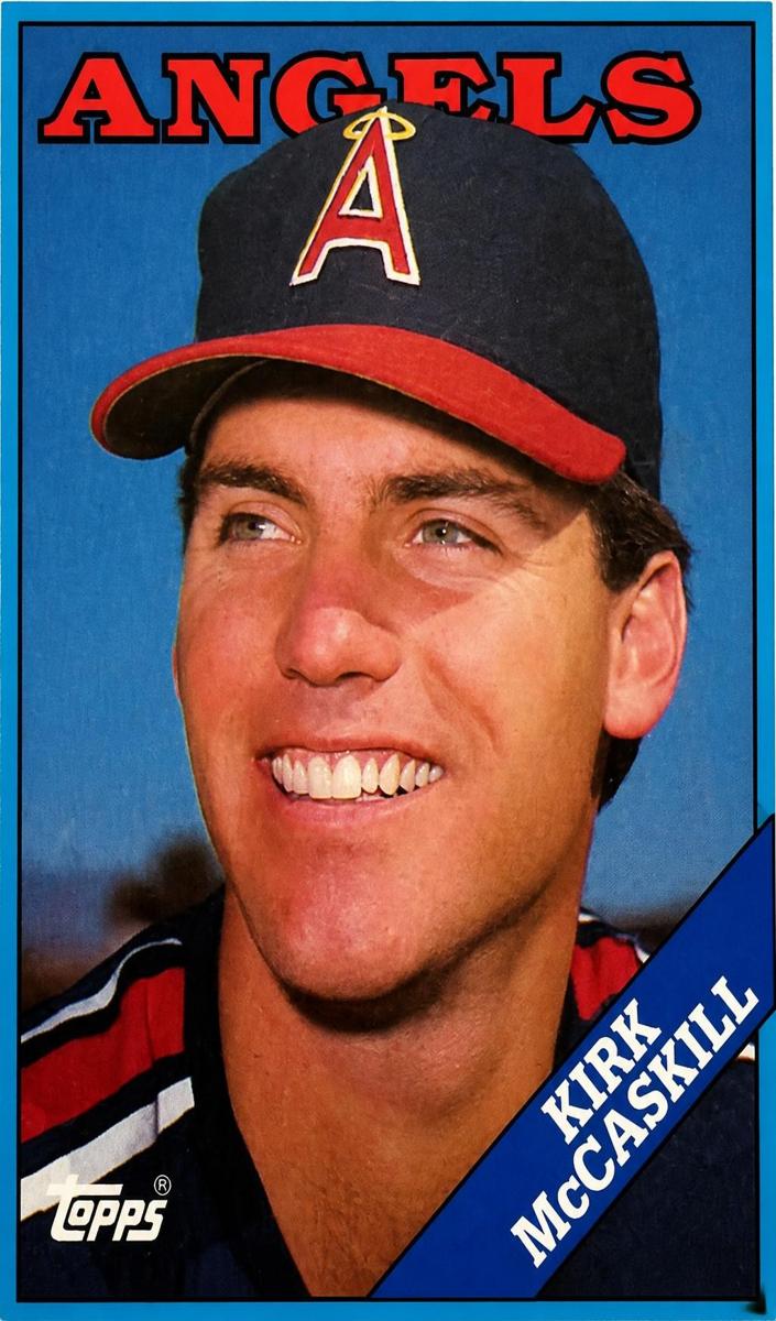 1988 Topps Baseball Kirk McCaskill #16