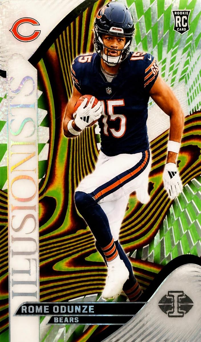 2024 Panini Illusions Football Emerald Rome Odunze #10