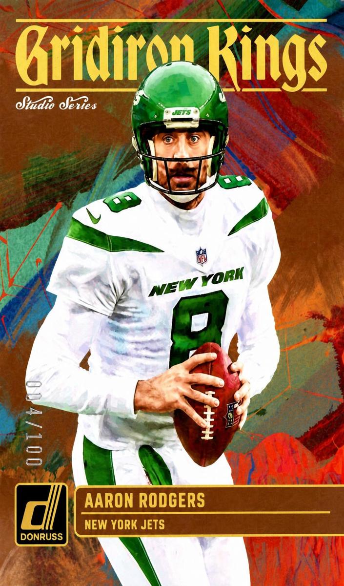 2023 Panini Donruss Football Studio Series Aaron Rodgers #GK-13