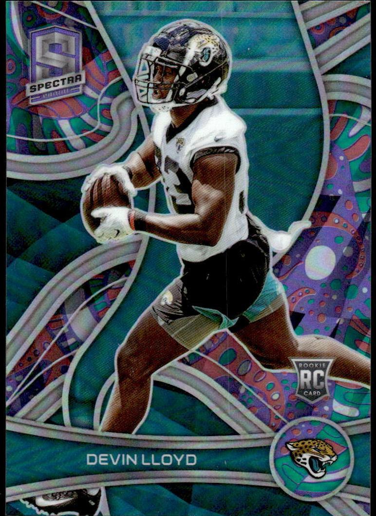 2022 Panini Spectra Football Psychedelic Devin Lloyd #183