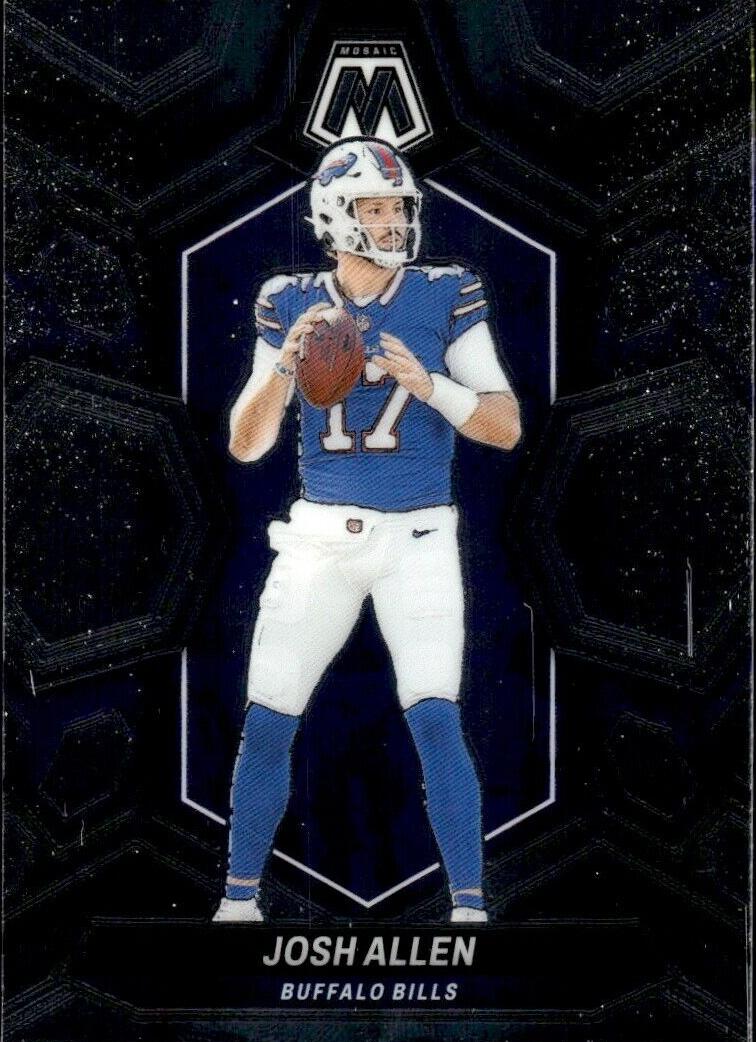 2024 Panini Mosaic Football Josh Allen #22 PSA 9