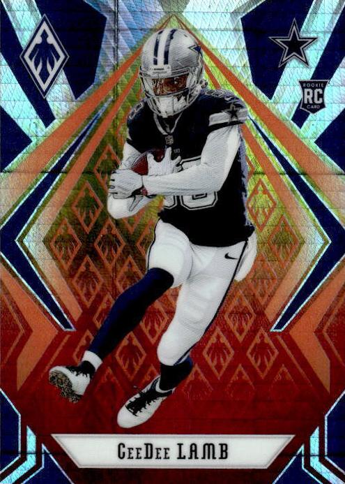 2020 Panini Phoenix Football Fire Burst CeeDee Lamb #106