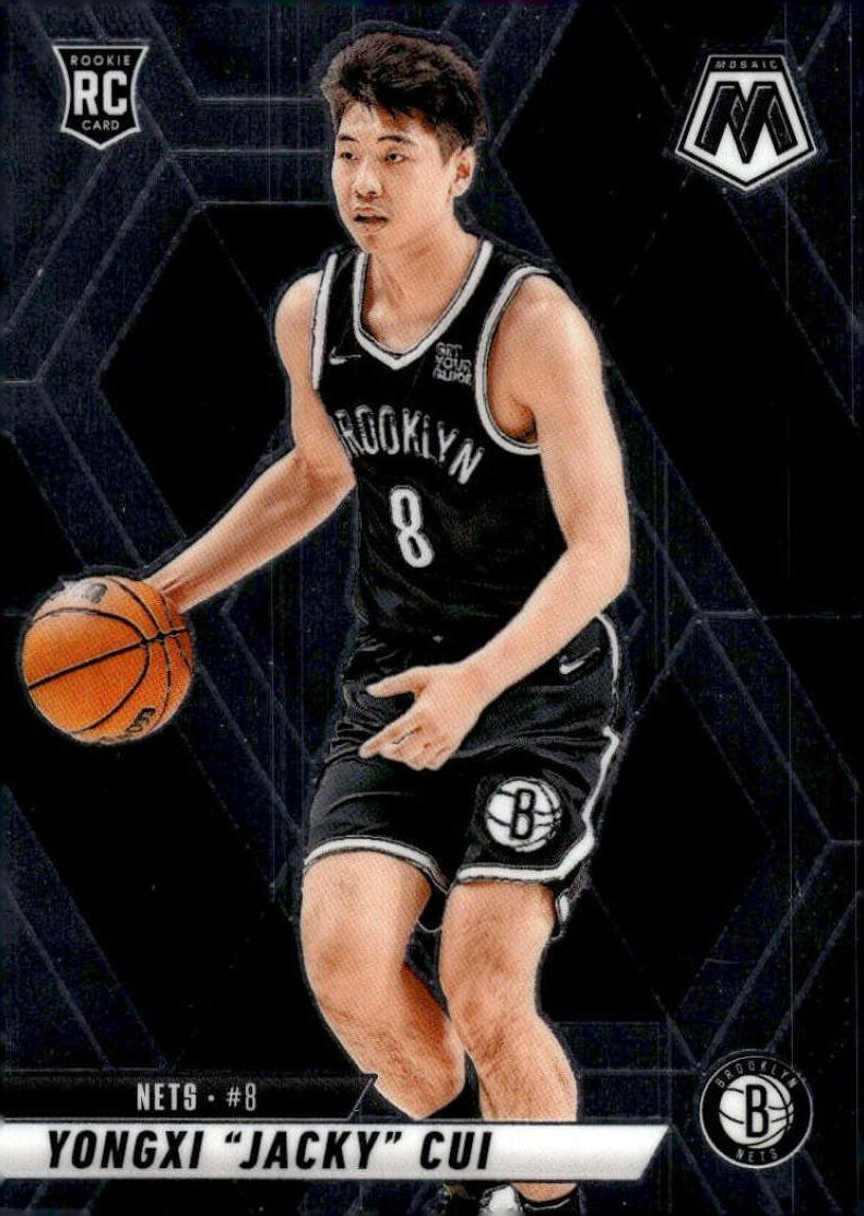 2024 Panini Mosaic Basketball Yongxi "Jacky" Cui #212