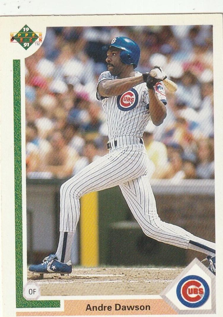 1991 Upper Deck Baseball Andre Dawson #454 BGS 9