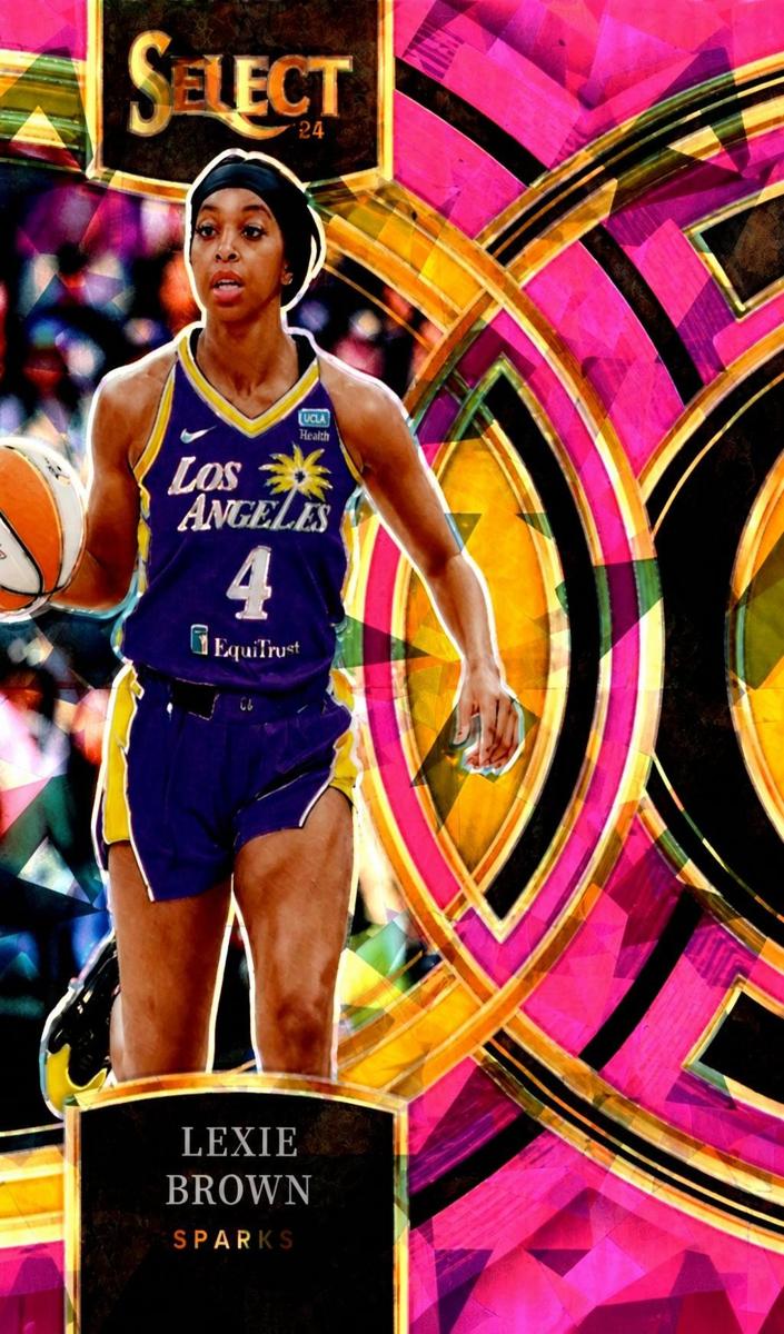 2024 Panini Select WNBA Basketball Pink Ice Lexie Brown #200