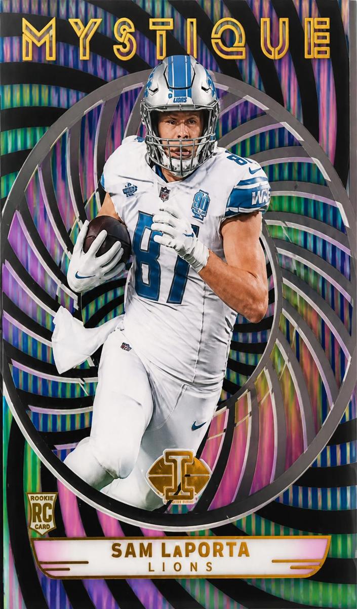 2023 Panini Illusions Football Black Sam LaPorta #31 PSA 10