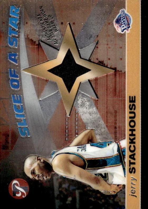 2001 Topps Pristine Basketball Jerry Stackhouse #S-JDS