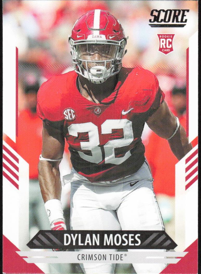 2021 Panini Score Football Dylan Moses #352