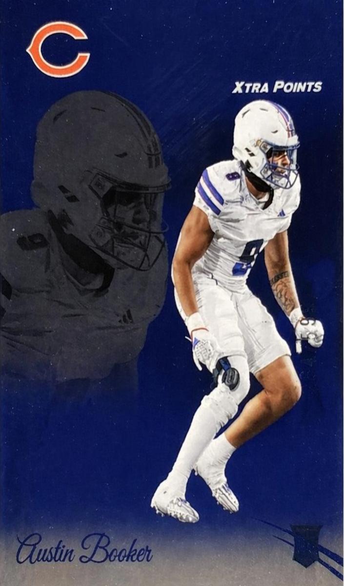 2024 Panini Prestige Football Blue Xtra Points Austin Booker #372