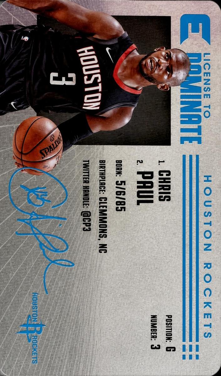2017 Panini Essentials Basketball Chris Paul #L2D-2