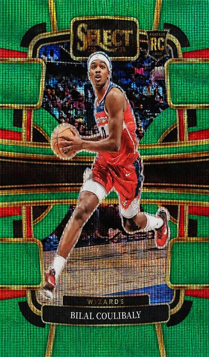 2023 Panini Select Basketball Green Wave Bilal Coulibaly #97 PSA 10