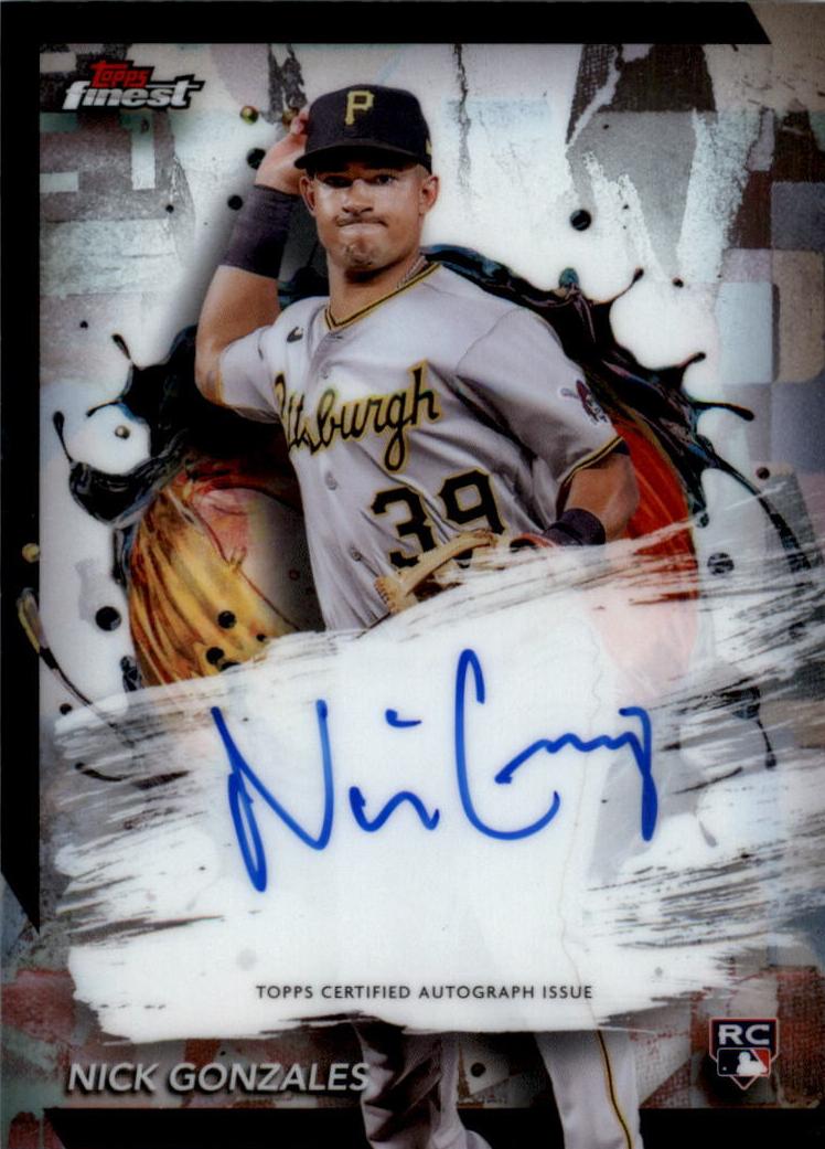 2024 Topps Finest Baseball Nick Gonzales #FA-NG